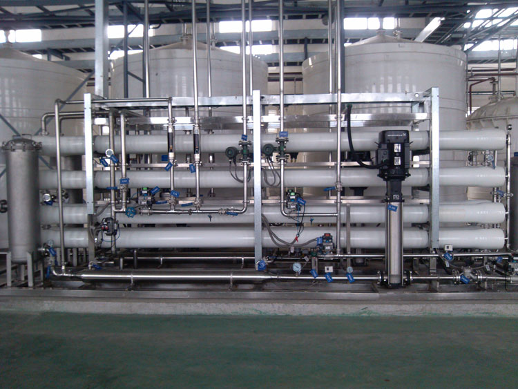 高純水設(shè)備 兩級(jí)RO+EDI工藝